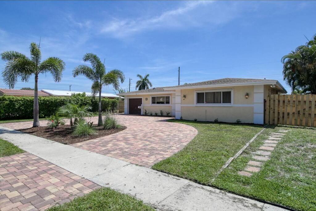 Paradise 4 Min To The Beach With Private Heated Pool Deerfield Beach Esterno foto